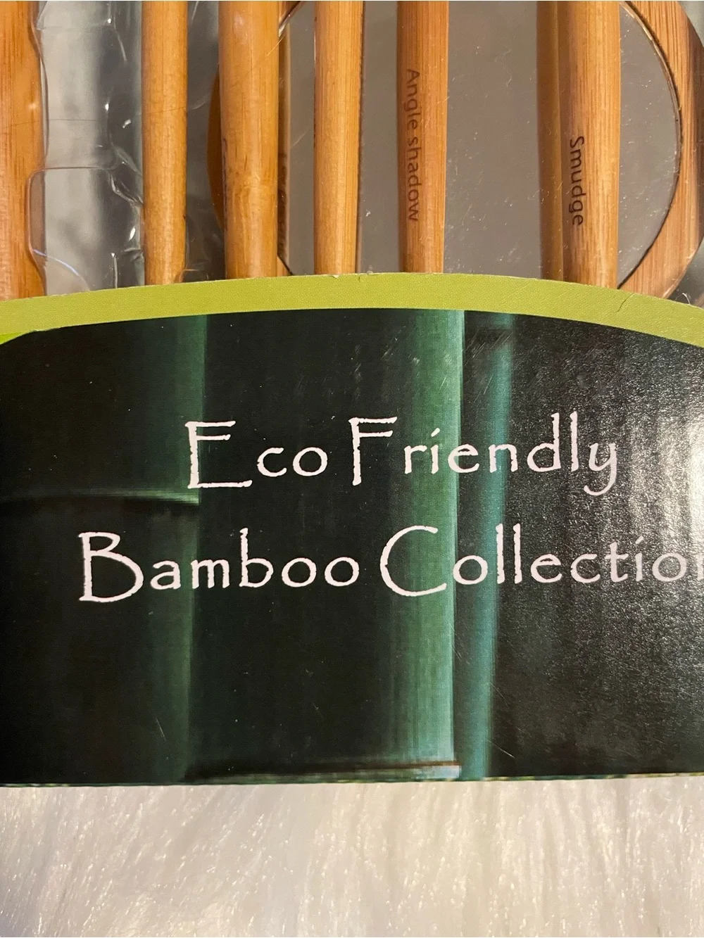 12 pieces Eco-Friendly Bamboo Makeup Collection.Sustainable Luxurious Brush Set